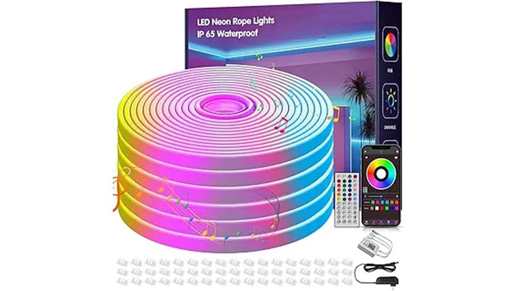 long rgb neon rope