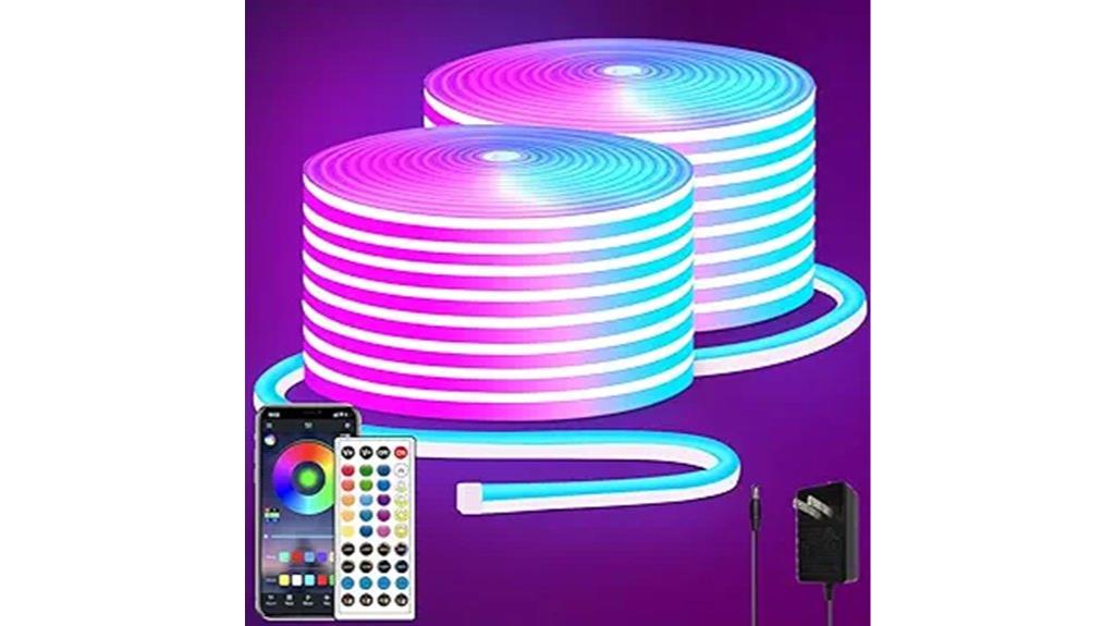 long waterproof neon rope