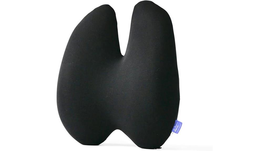lumbar pillow with strap