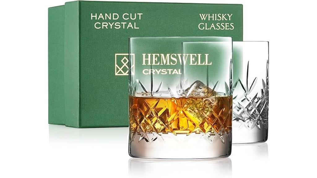 luxury 11oz whisky glasses