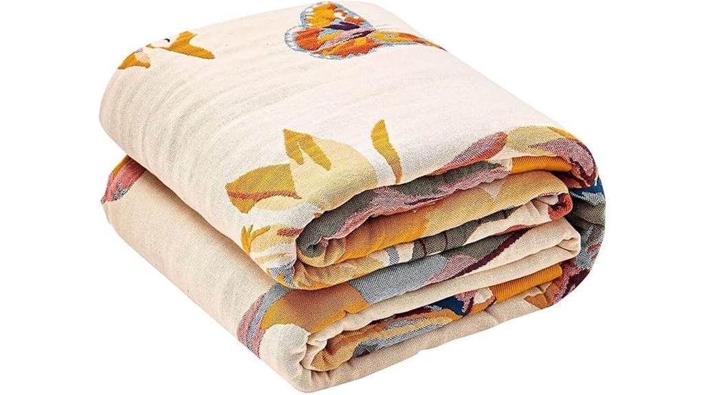 luxury cotton boho throw