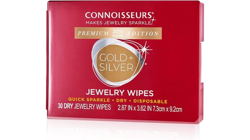 luxury jewelry cleaning wipes