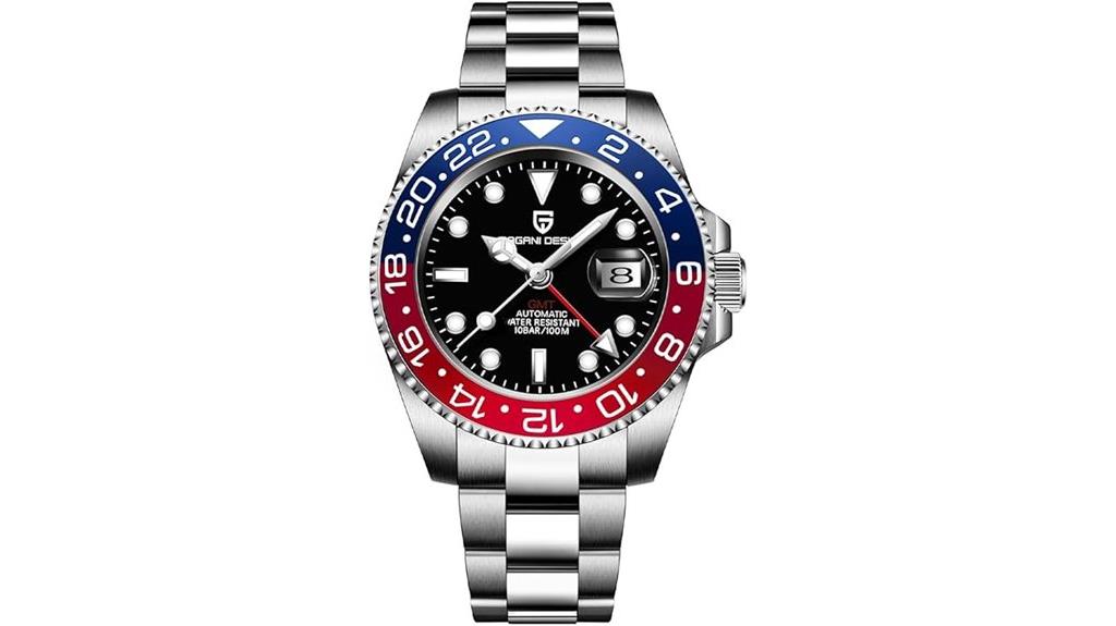 luxury men s ceramic gmt