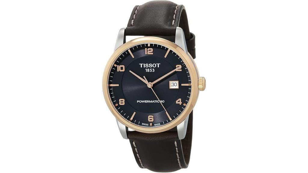 luxury rose gold watch