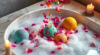 luxury spa bath bombs