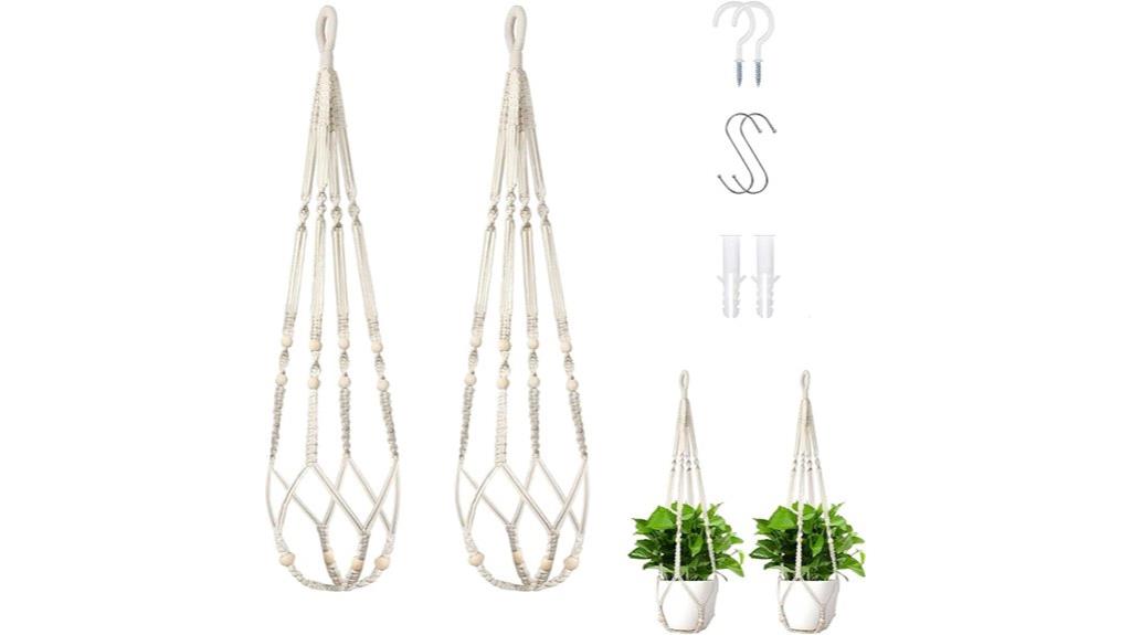 macrame plant hangers