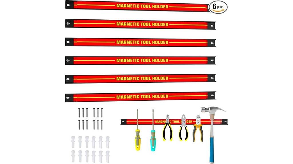magnetic tool organizer set