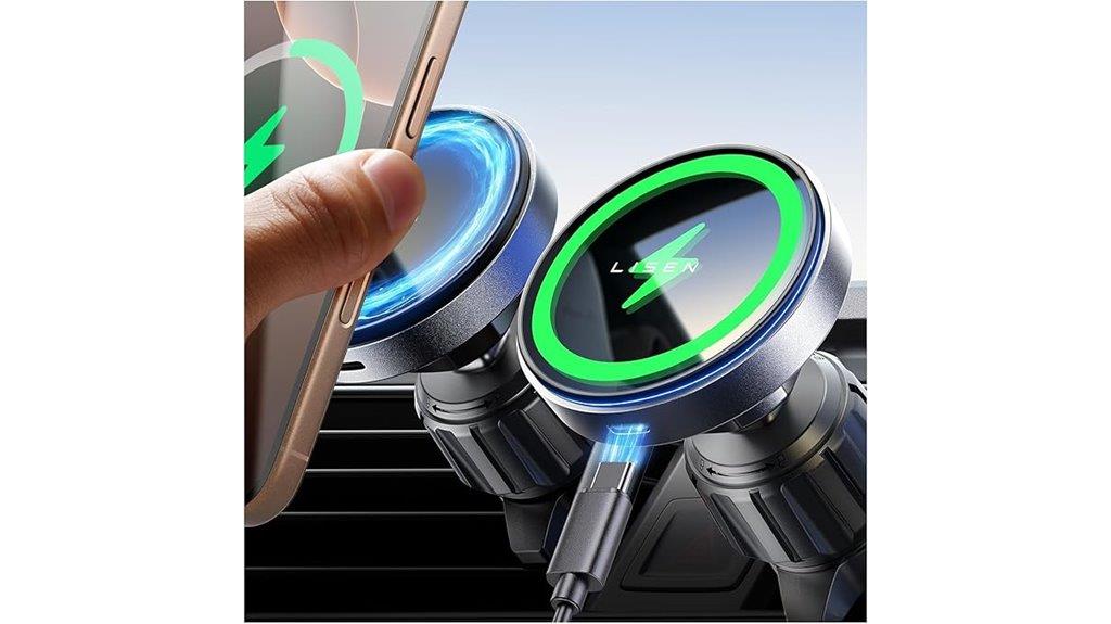 magnetic wireless car charger