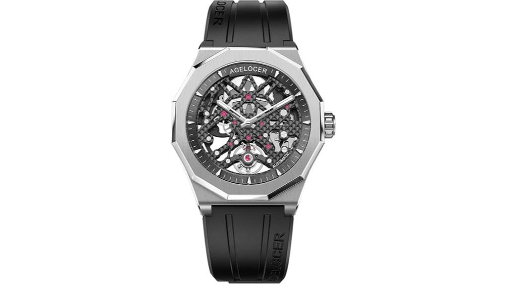 mechanical skeleton watch