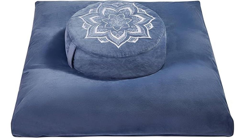 meditation cushion with fillings