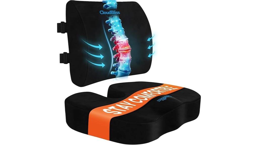 memory foam lumbar support