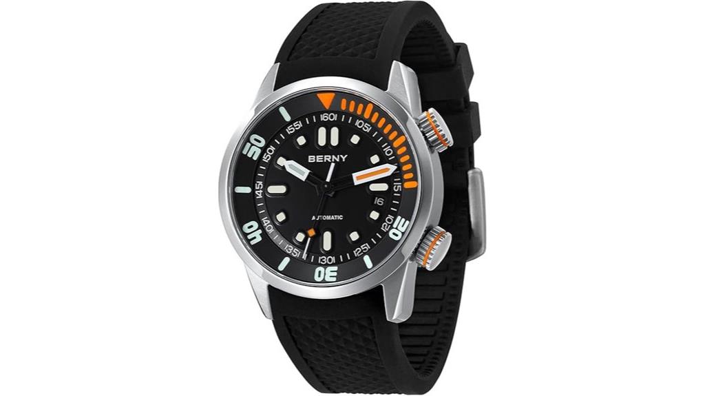 men s automatic dive watch