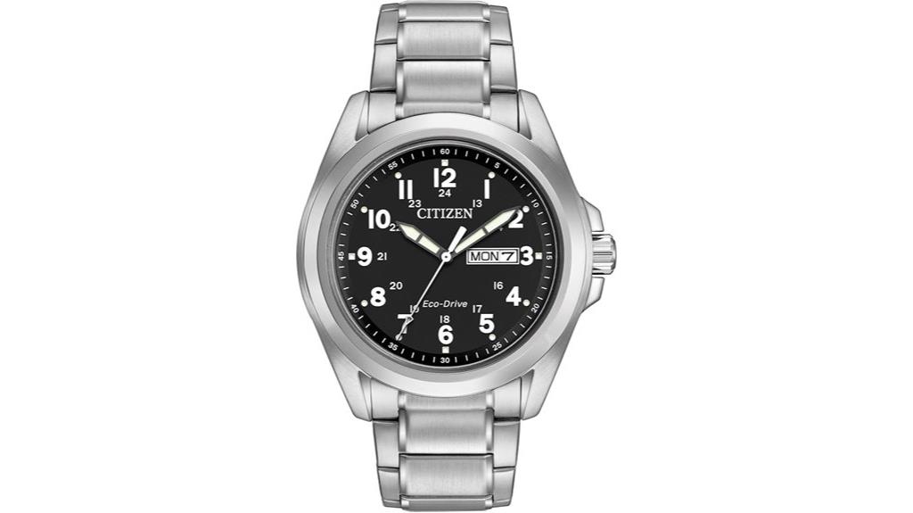 men s eco drive garrison watch