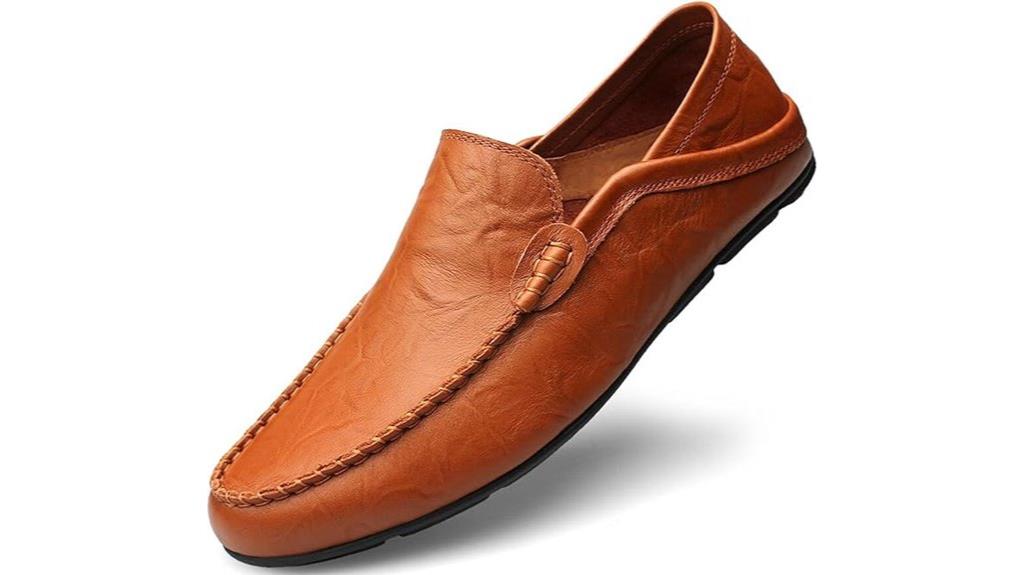 men s genuine leather loafers
