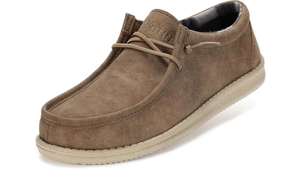 men s slip on foam loafers