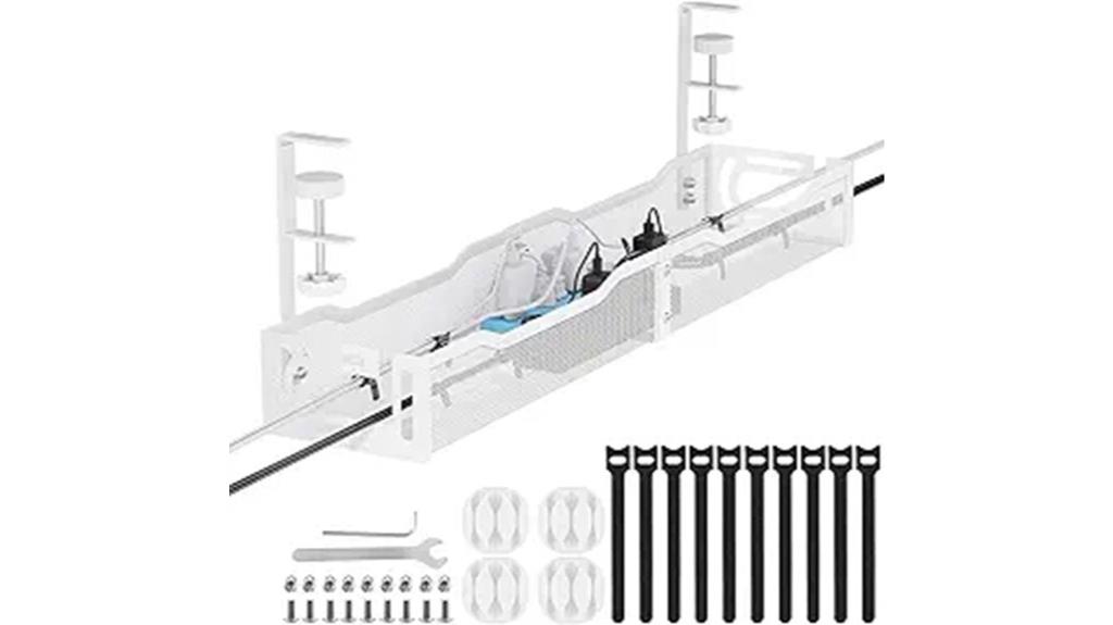 metal clamp cable organizer