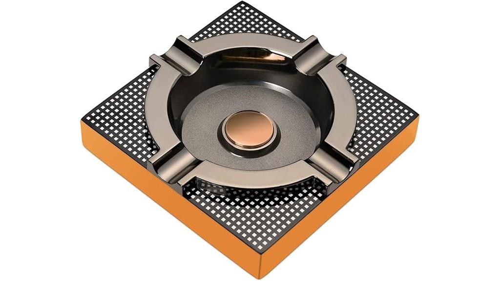 metal outdoor cigar ashtray