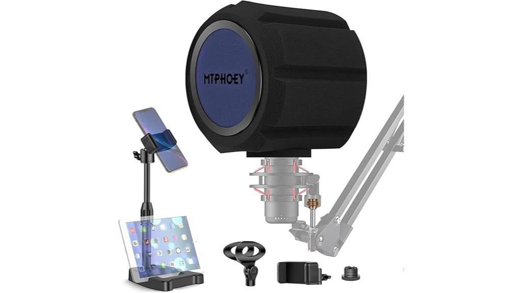 microphone windscreen with stand