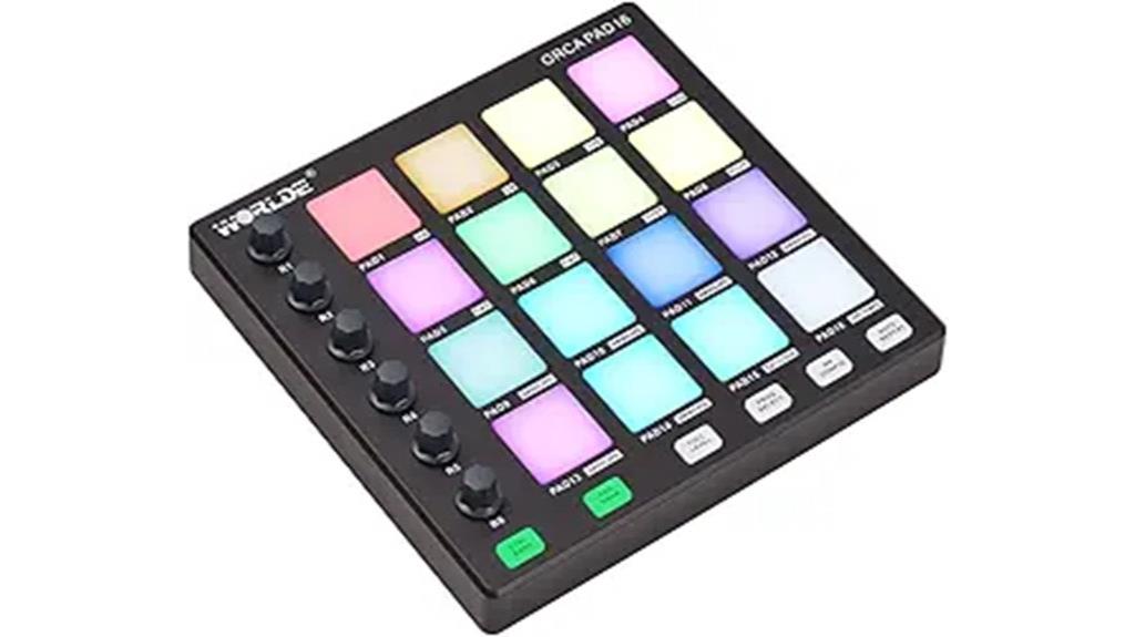 midi drum pad controller