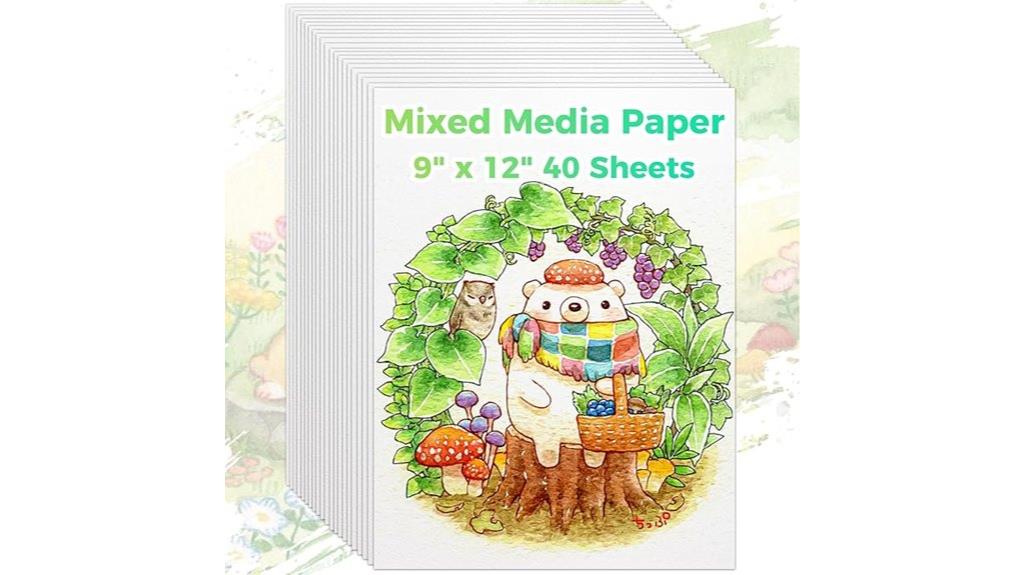 mixed media paper pack