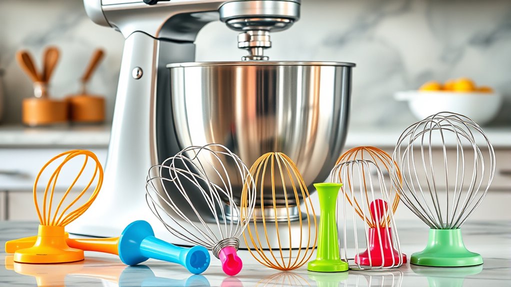 mixer accessory features checklist