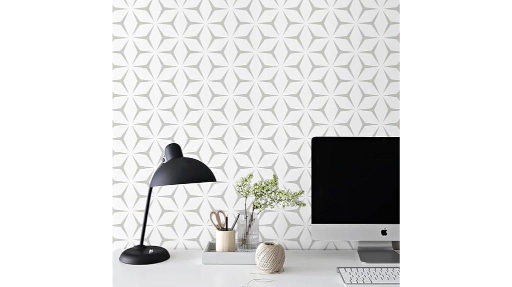 modern grey peel wallpaper