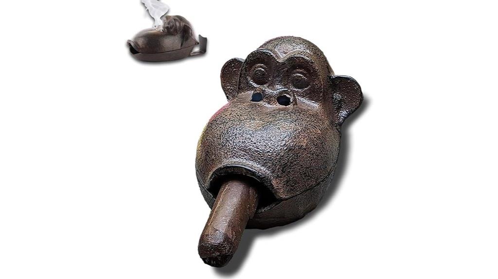 monkey shaped cigar ashtrays