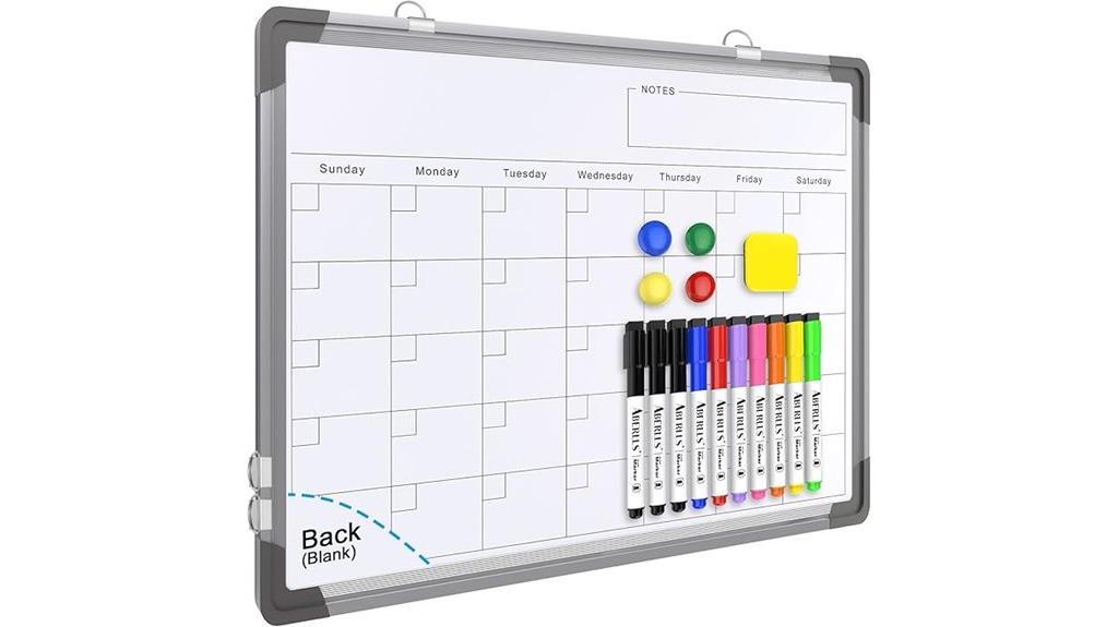 monthly wall calendar