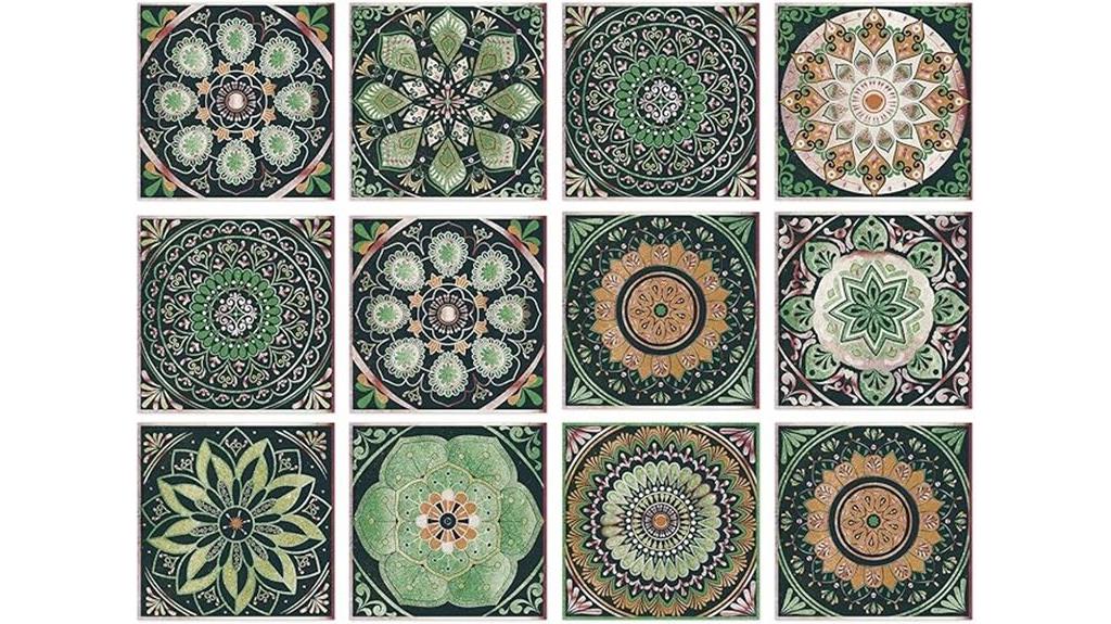 moroccan tile sticker decor