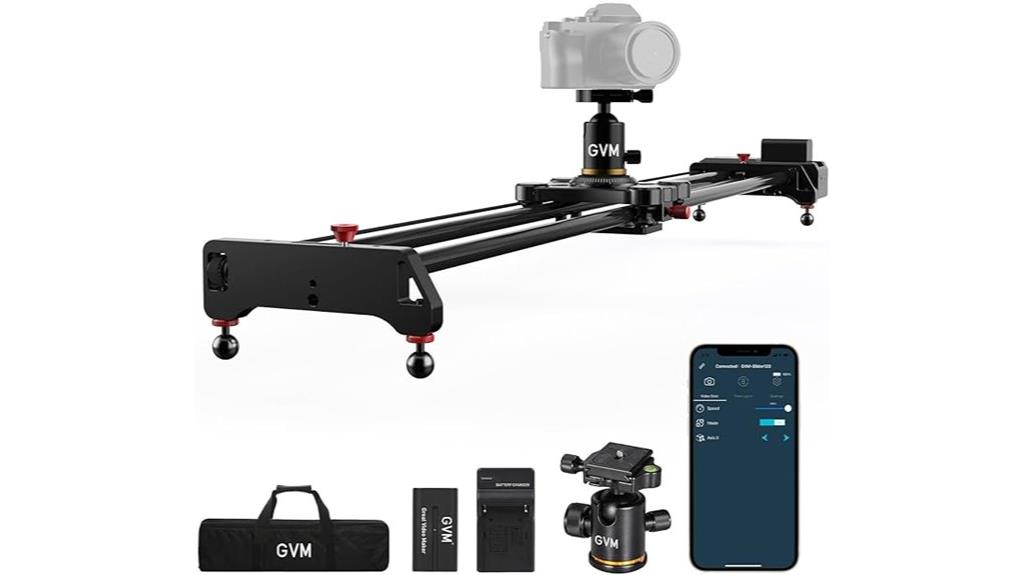 motorized camera slider 48cm