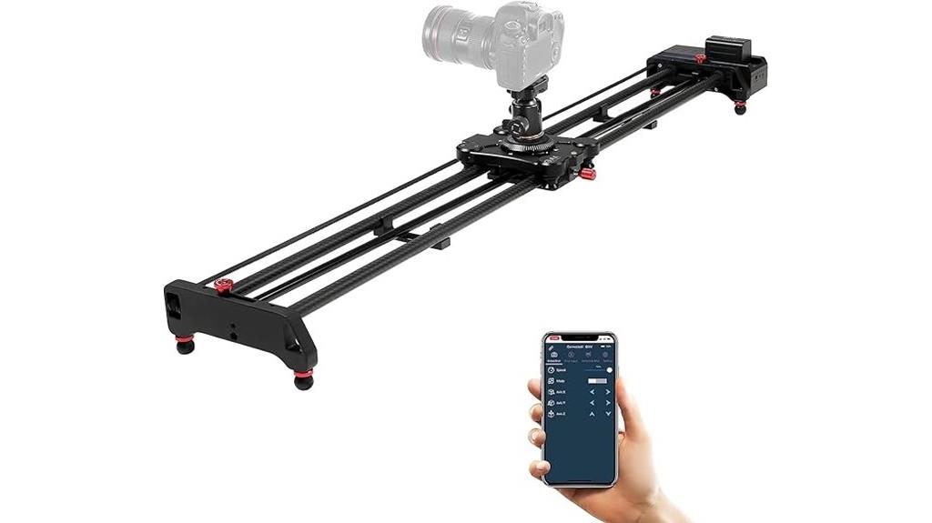 motorized camera slider professional