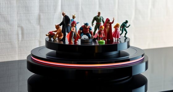 motorized display turntables