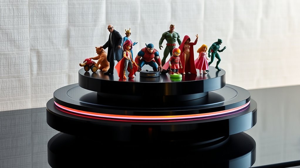 motorized display turntables