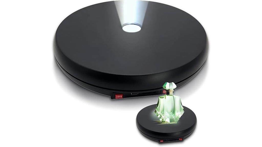 motorized led rotating display