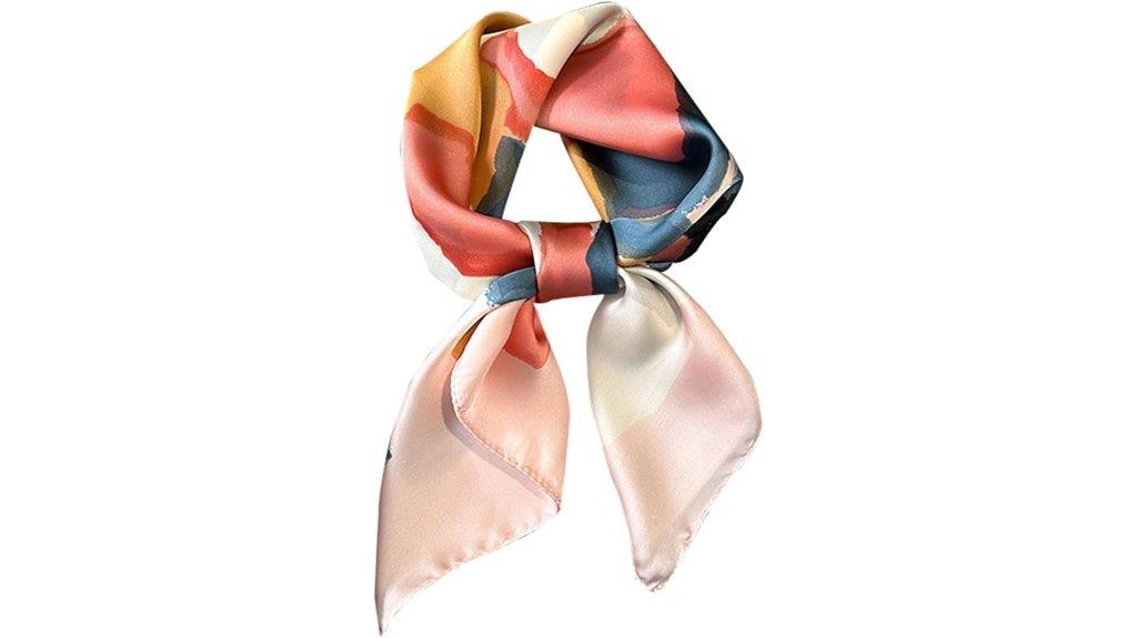 mulberry silk head scarf