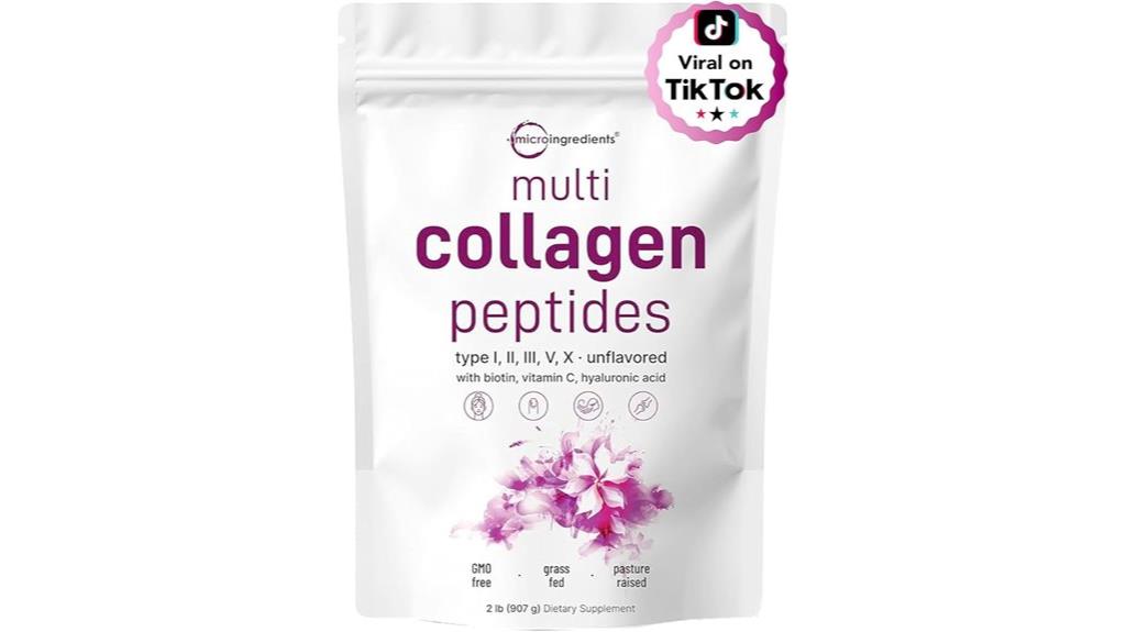 multi collagen peptides powder