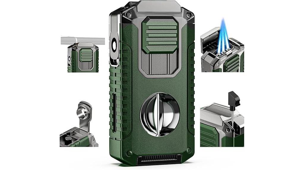 multi function refillable torch lighter