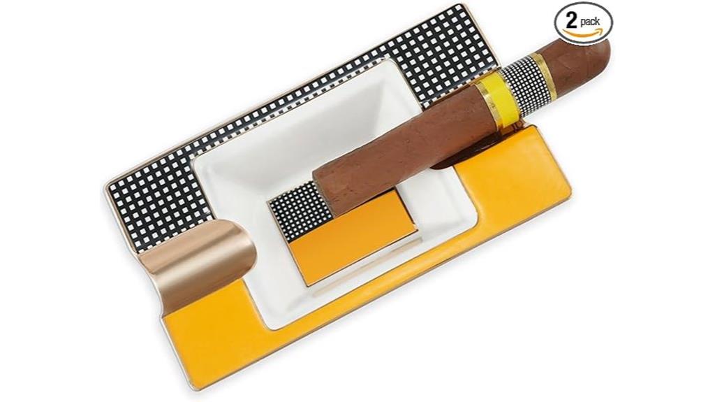 multi use cigar ashtray design