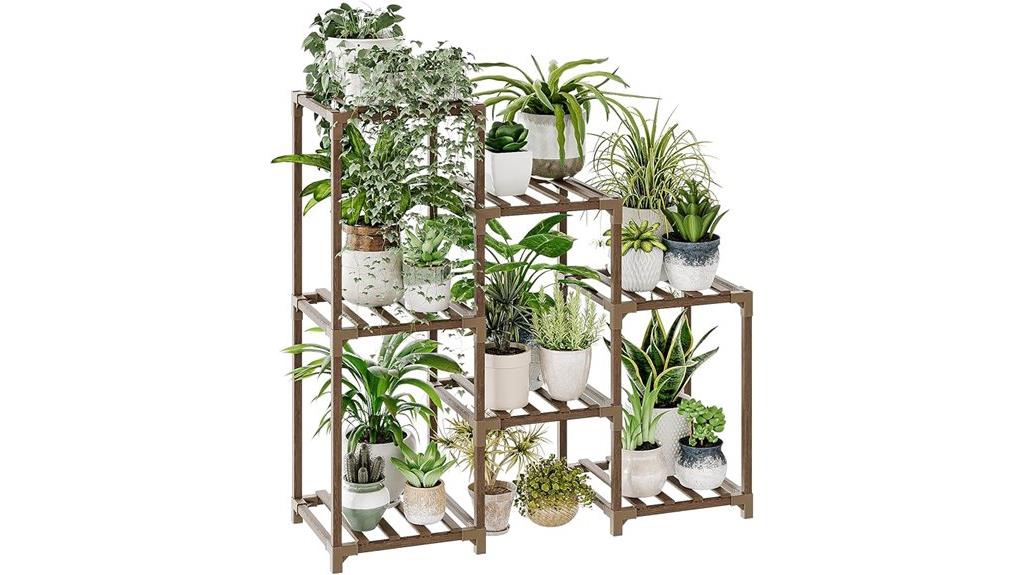 multifunctional 3 tier plant stand