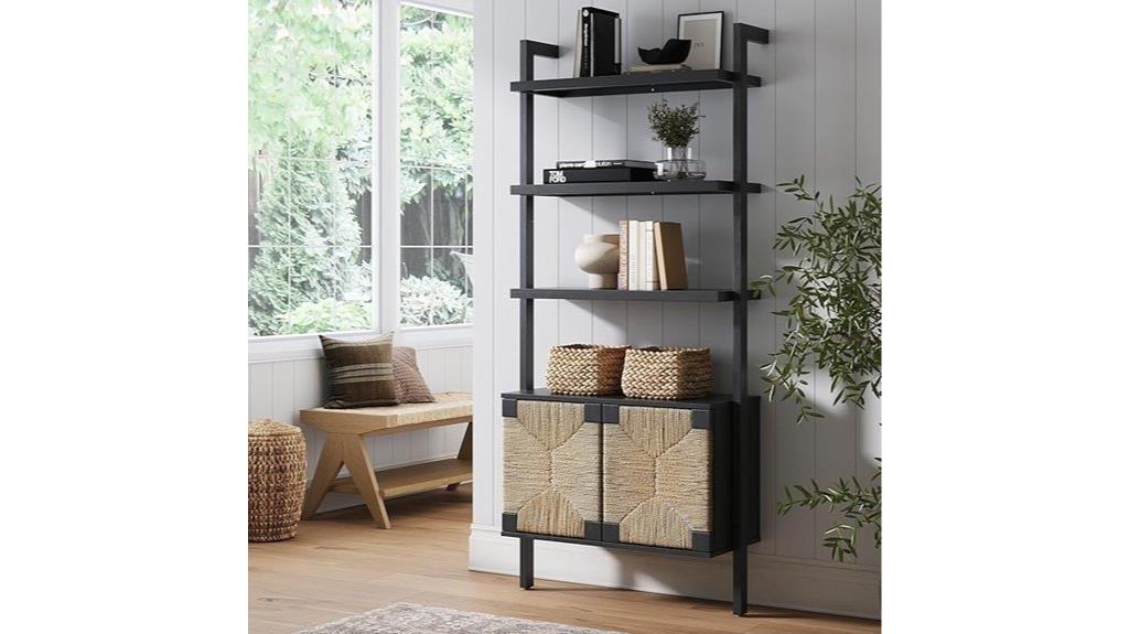 nathan beacon 3 shelf bookcase