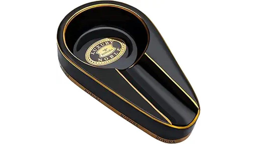 outdoor ceramic cigar ashtray