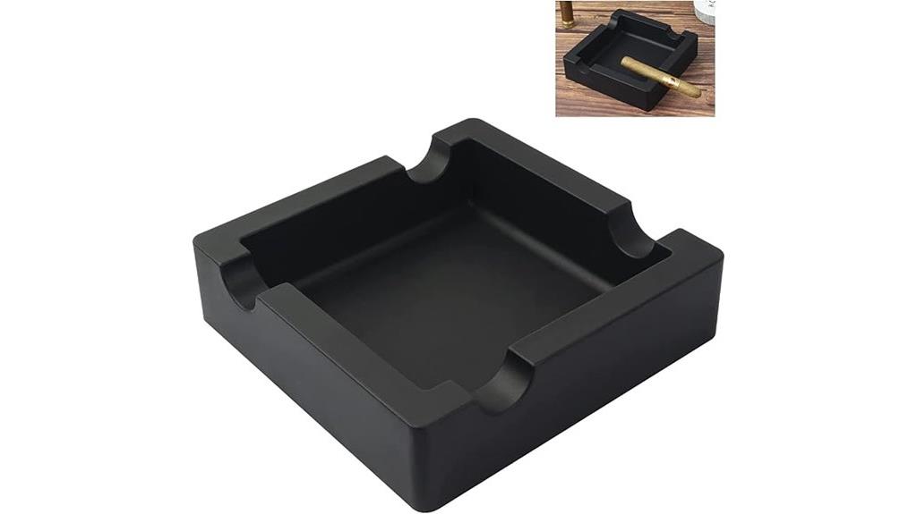 outdoor cigar resting ashtray