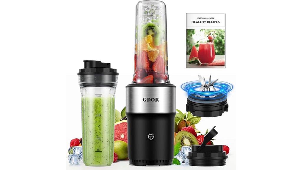personal blender with cups