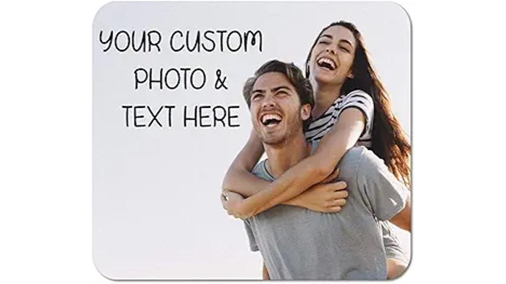 personalized neoprene mouse pad