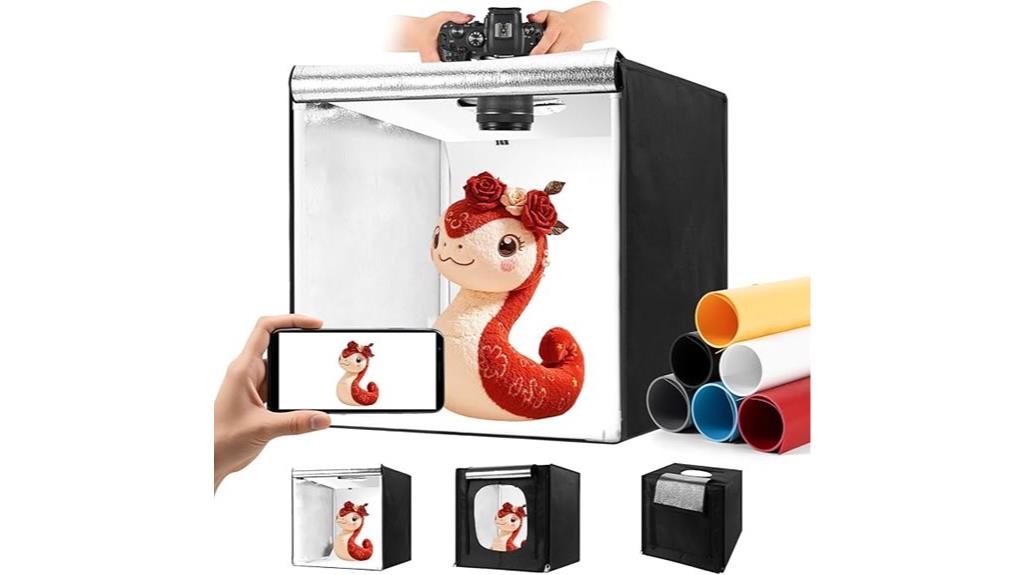 photo light box with dimming