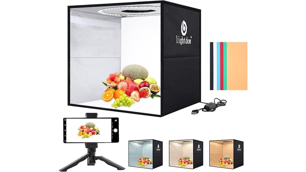 photo studio kit with backdrops