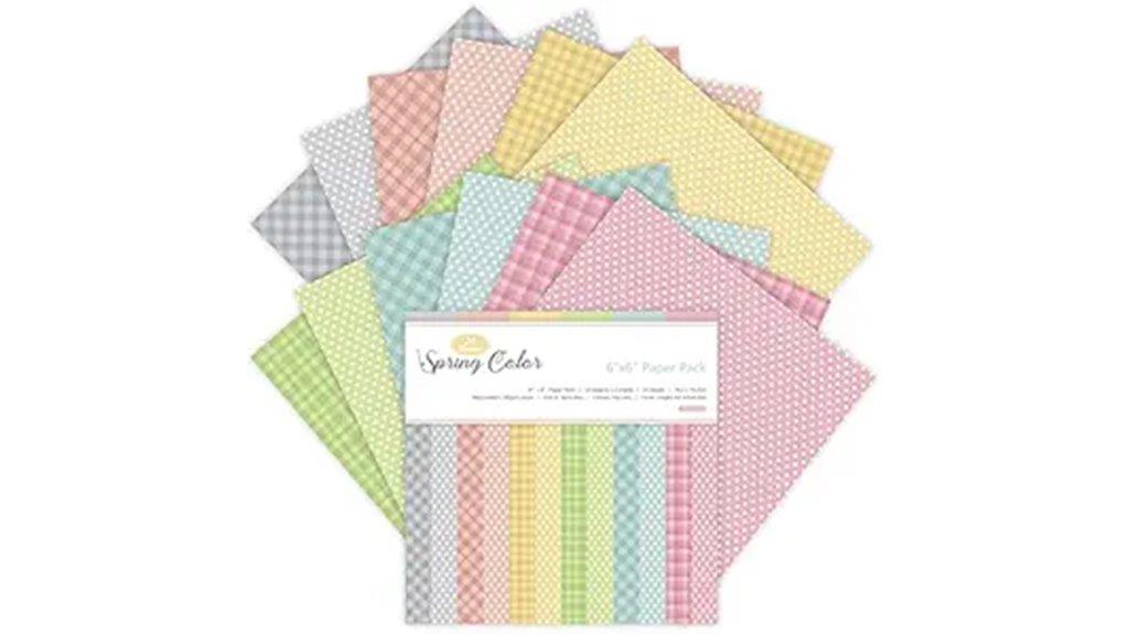 pink spring scrapbook paper