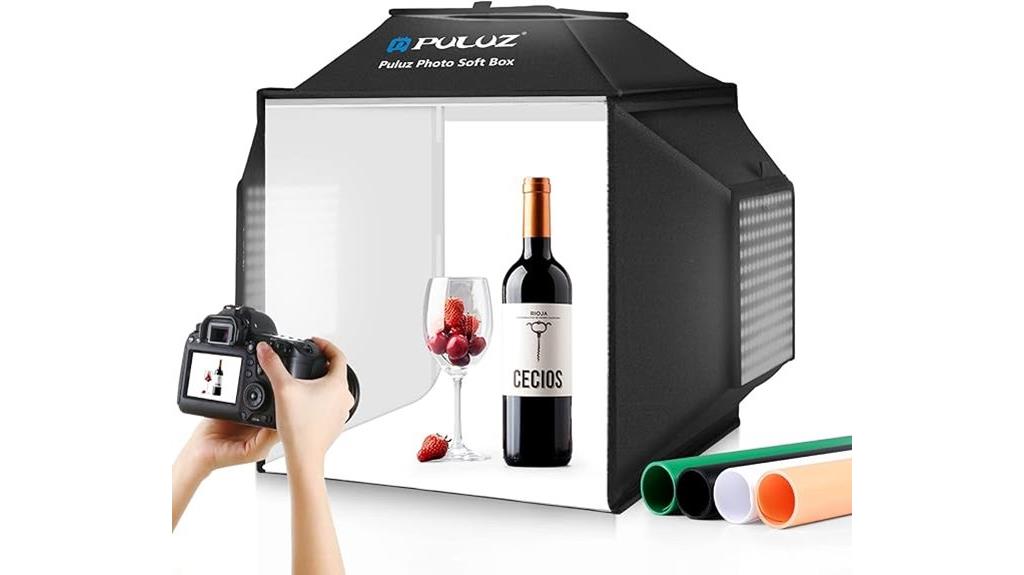portable 16x16 inch photo studio