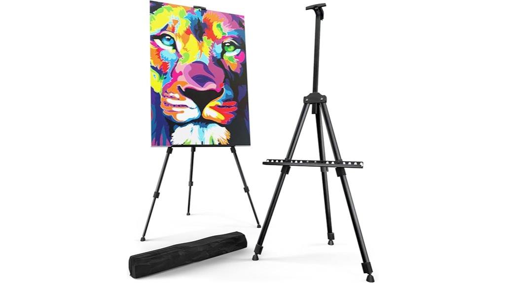 portable adjustable easel
