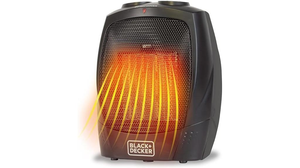 portable black decker heater